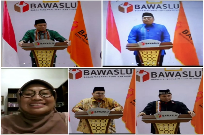 Bawaslu Belu Ikut Halal Bi Halal Bawaslu RI di Jakarta