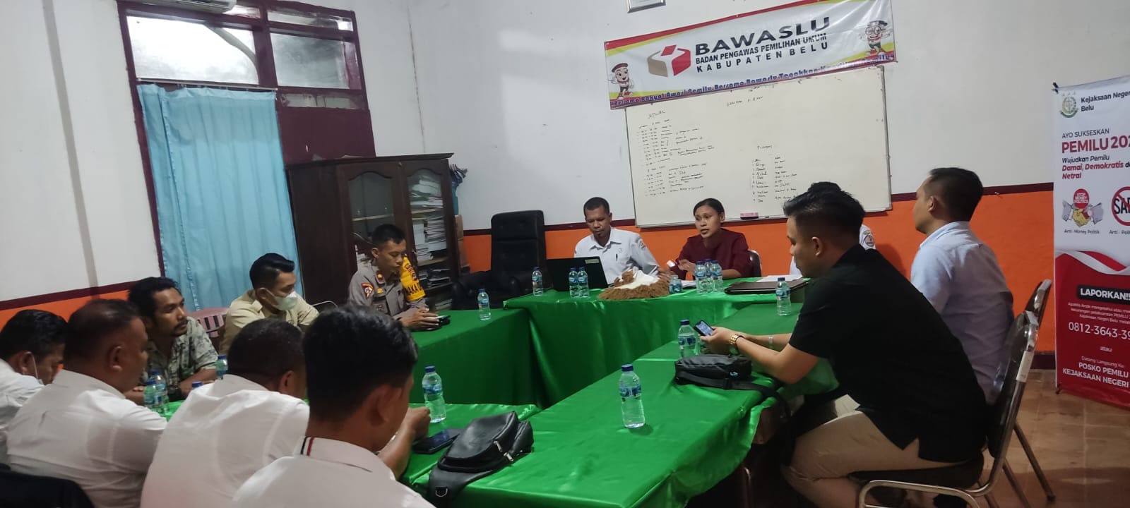 Tingkatkan Sinergitas Antar Unsur GAKKUMDU,  Bawaslu Belu Gelar Rapat Bersama