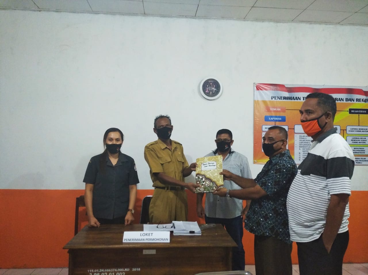 Viva Mateke Serahkan Permohononan Sengketa Ke Bawaslu Belu