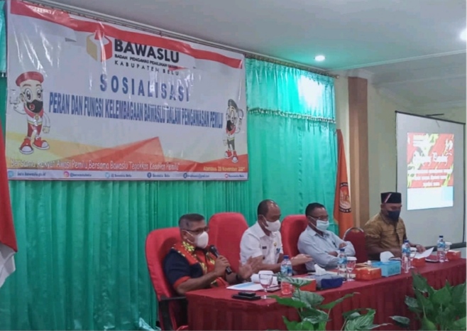 Ketua Bawaslu Belu Ajak Orang Muda Ikut Awasi Pemilu