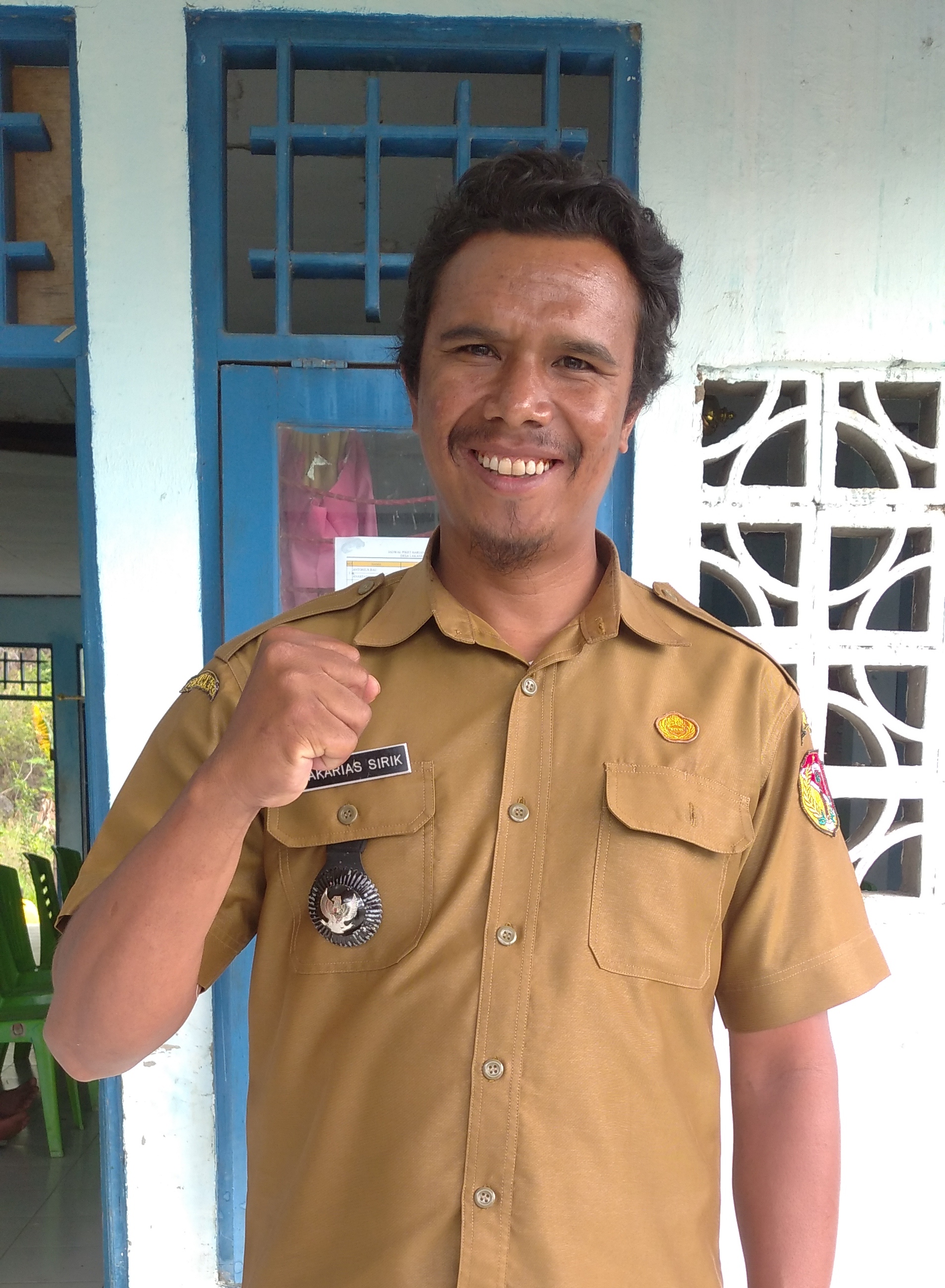 Kepala Desa Lakanmau Himbau Warganya Jadi Obor Demokrasi Dalam Pemilu 2024