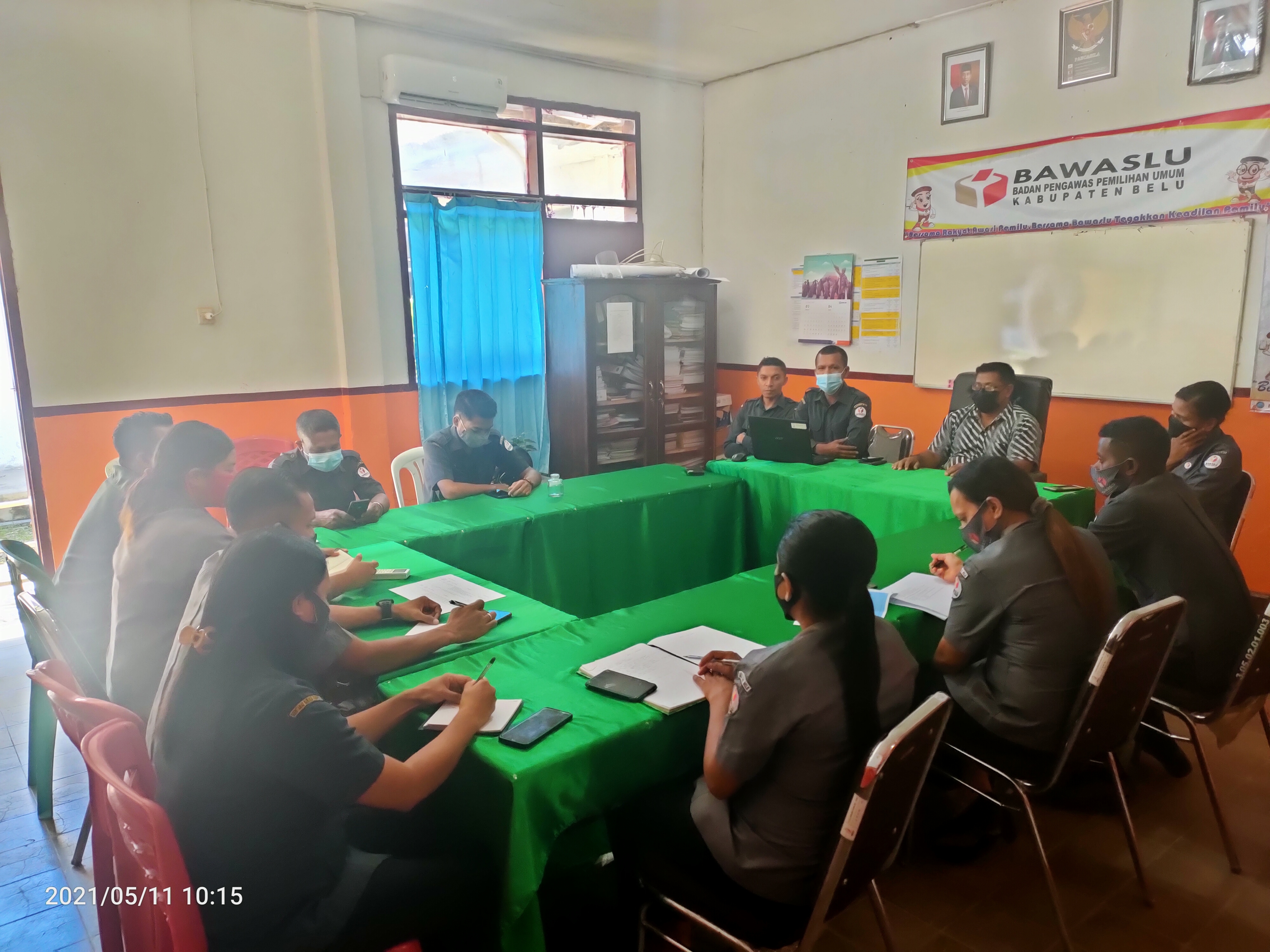 Menghadapi Pemilu 2024 Bawaslu Belu Lakukan Evaluasi Kajian Penanganan Pelanggaran