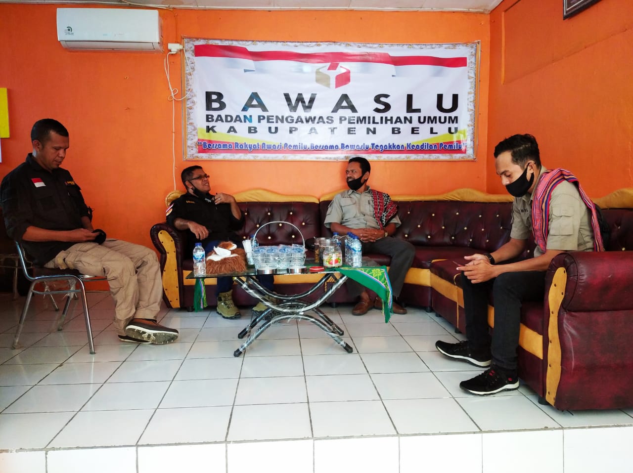Kunjungan Pimpinan Bawaslu Provinsi NTT