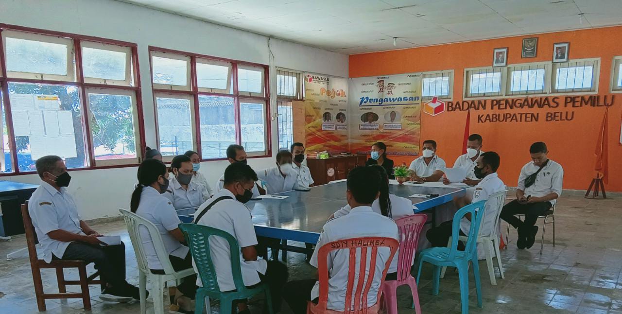 BAWASLU BELU BENTUK TIM PENGELOLA BDP