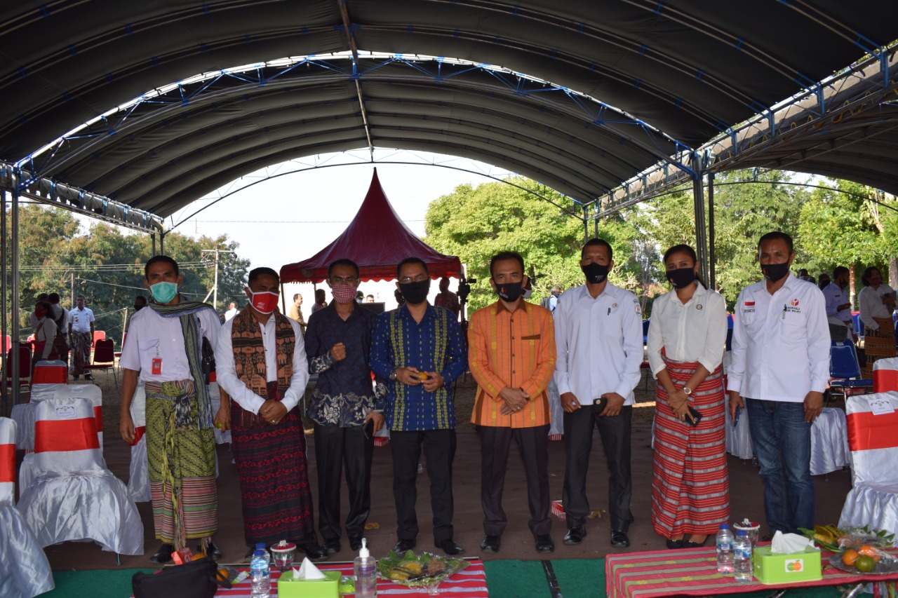 KETUA BAWASLU NTT HADIRI KEGIATAN DI  BELU