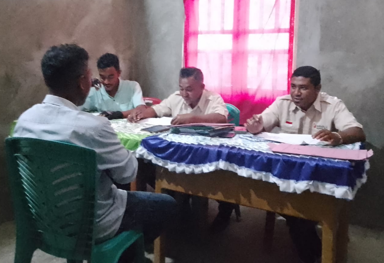 Panwaslu Kecamatan Lamaknen Selatan Lakukan Tes Wawancara Calon PKD