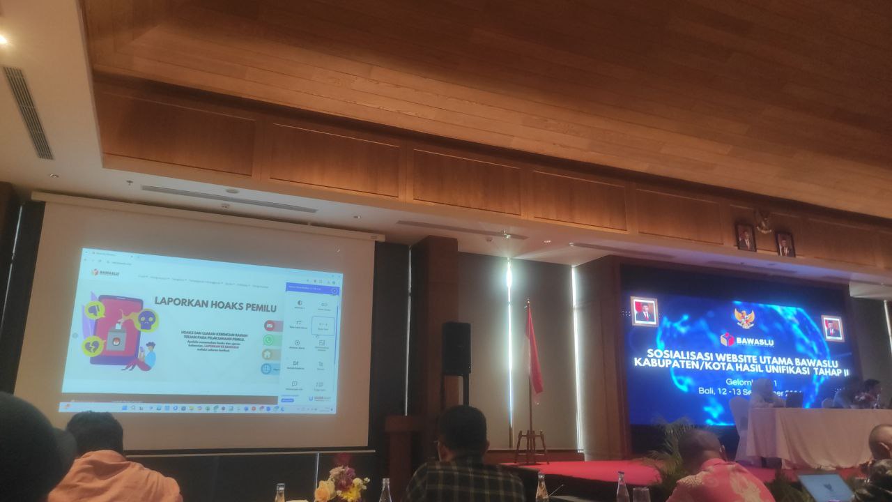 Optimalisasi Website, Bawaslu Belu Hadiri Sosialisasi Unifikasi Tahap II di Bali