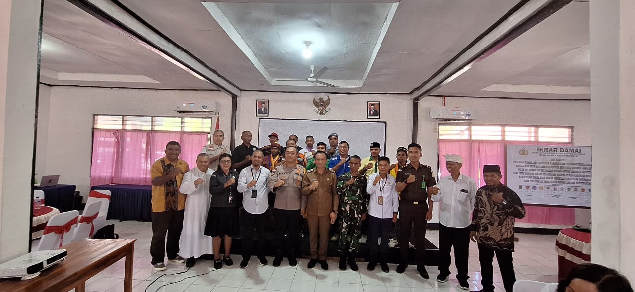 Anggota Bawaslu Belu Hadiri Deklarasi Damai