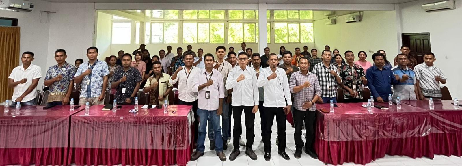 Bawaslu Kabupaten Belu Gelar Rapat Kerja Teknis Panwascam se-Kabupaten Belu