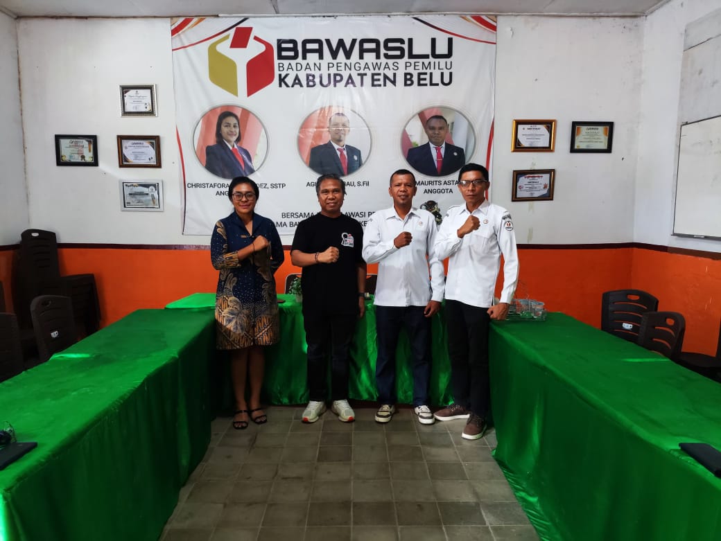 Anggota Bawaslu NTT Kunjungi Bawaslu Belu