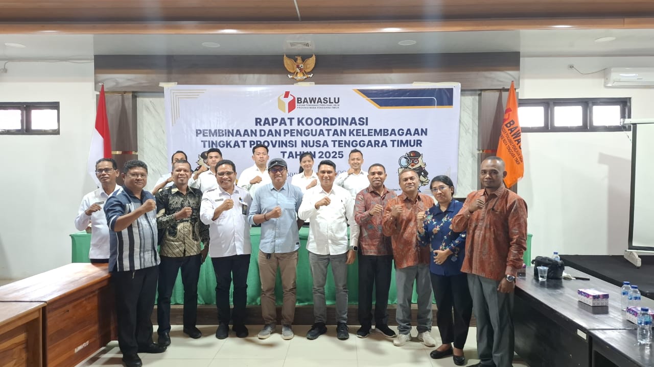 Bawaslu NTT Gelar Rapat Koordinasi, Tekankan Penguatan Kelembagaan dan Inovasi Non-Budgeting