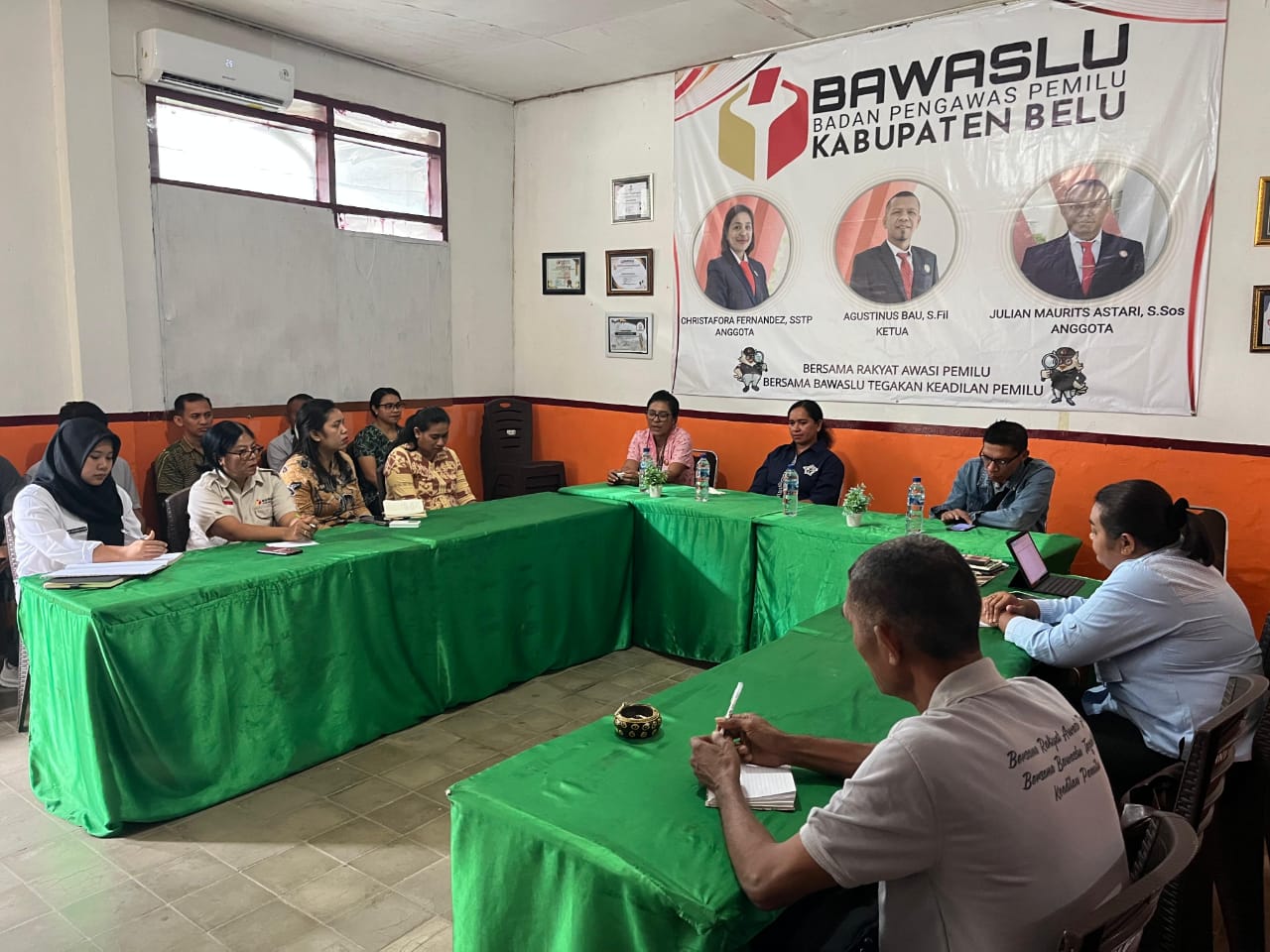 Anggota Bawaslu Provinsi NTT Lakukan Pembinaan Penyelesaian Sengketa di Bawaslu Kabupaten Belu