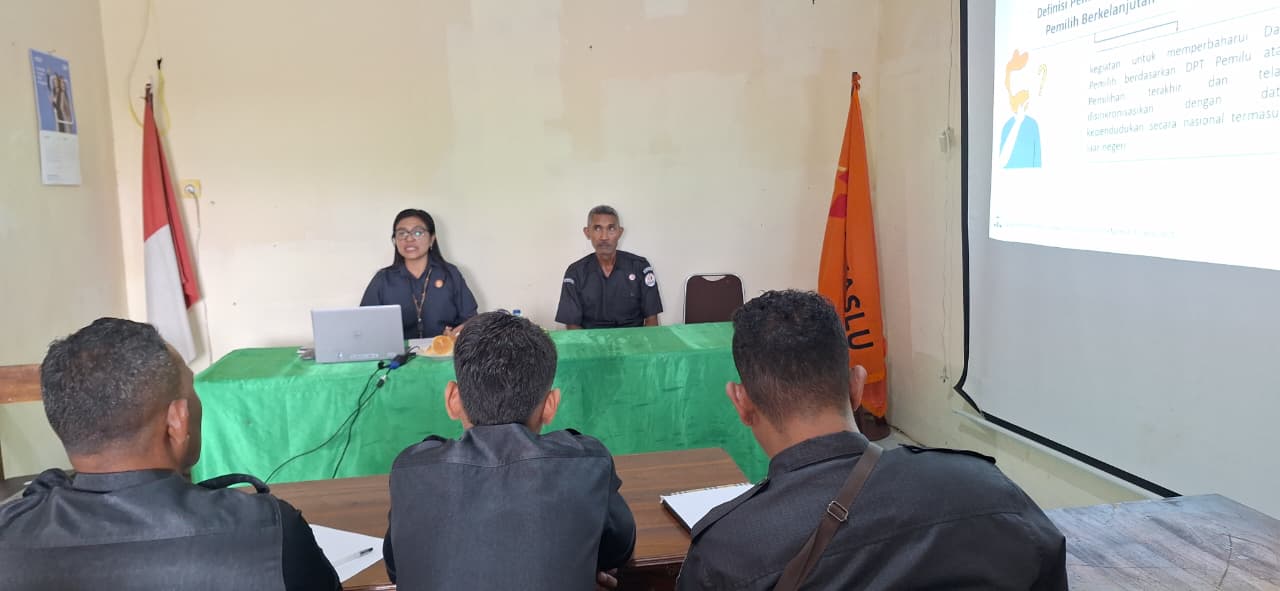 Bawaslu Kabupaten Belu Gelar Belajar Bersama Pemutakhiran Data Pemilih Berkelanjutan