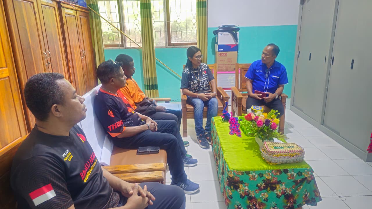 Bawaslu Belu Koordinasi “Goes to School” di SMA 3 dan SMA 4 Atambua