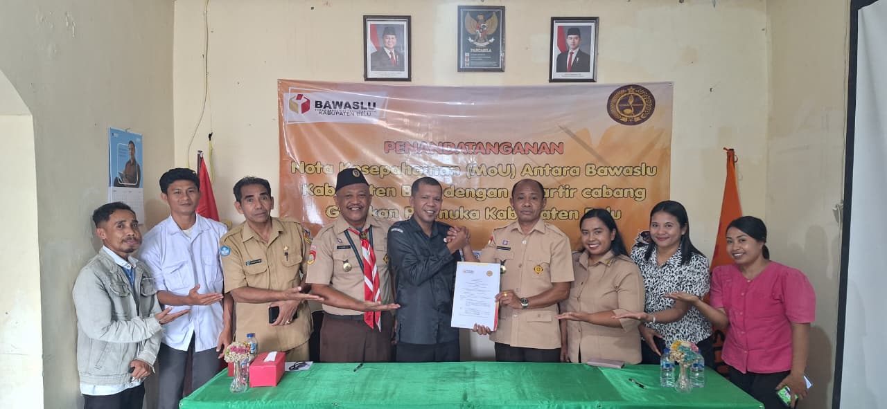 Bawaslu Belu Gandeng Pramuka, Perkuat Pengawasan Partisipatif dan Pendidikan Demokrasi
