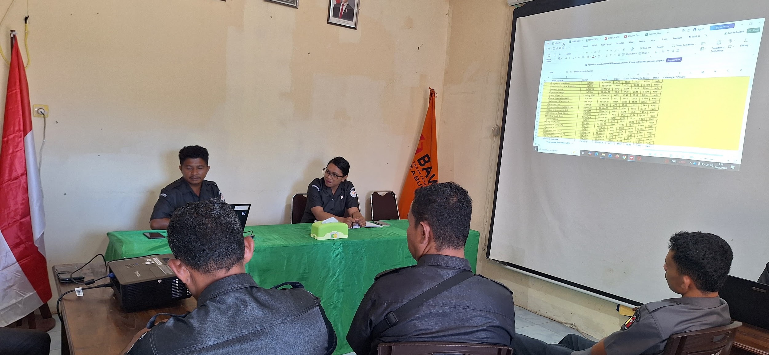 Sesi Kedelapan “Belajar Bersama Bawaslu Belu” Bahas Absensi dan Mekanisme Tukin ASN