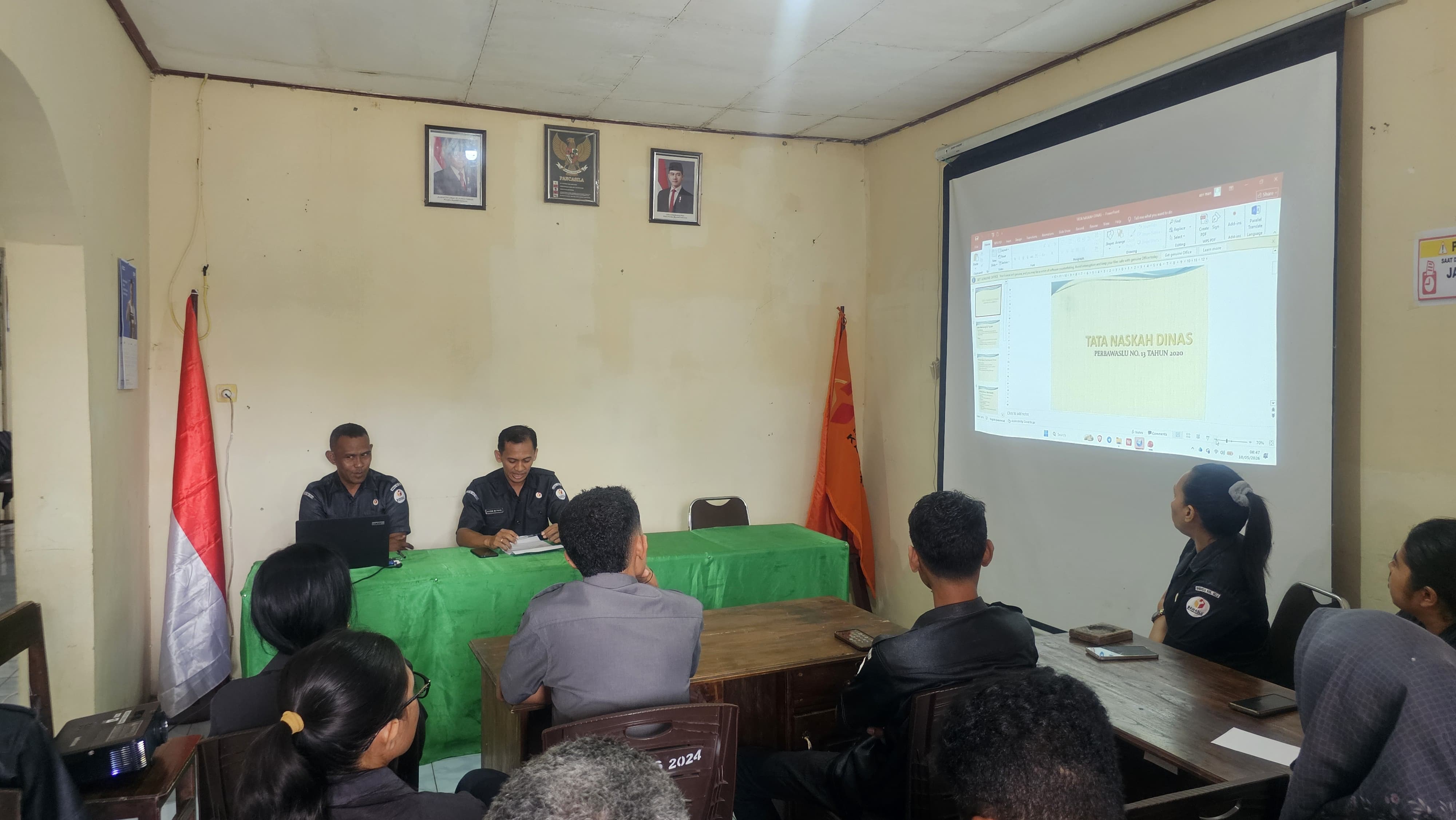 Bawaslu Belu Gelar “Belajar Bersama” Edisi X Bahas Tata Naskah Dinas