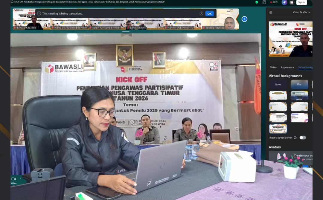 Bawaslu Belu Ikuti Kick Off P2P 2026
