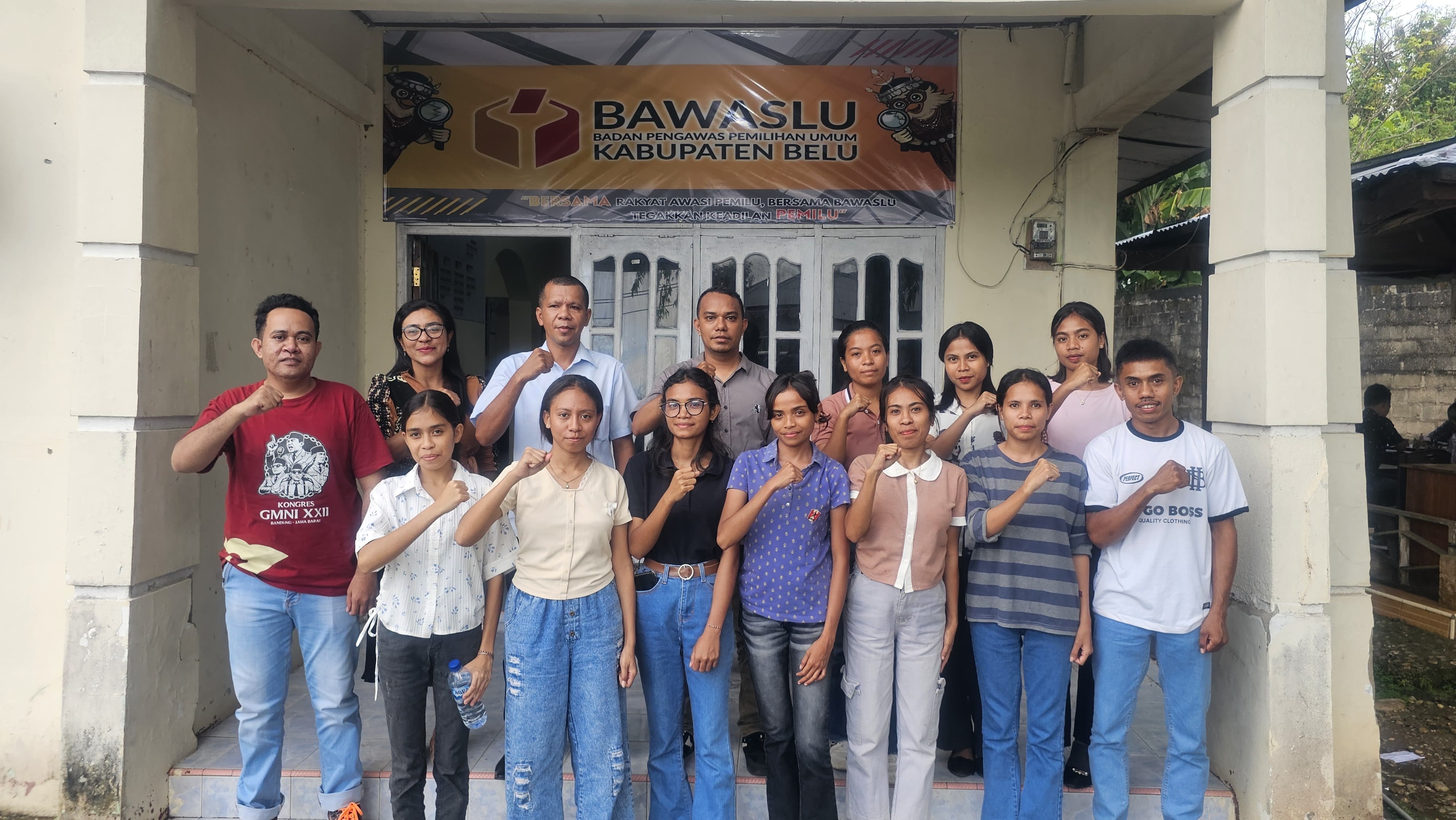 Perkuat Demokrasi, Bawaslu Belu Gandeng GMNI Cabang Belu