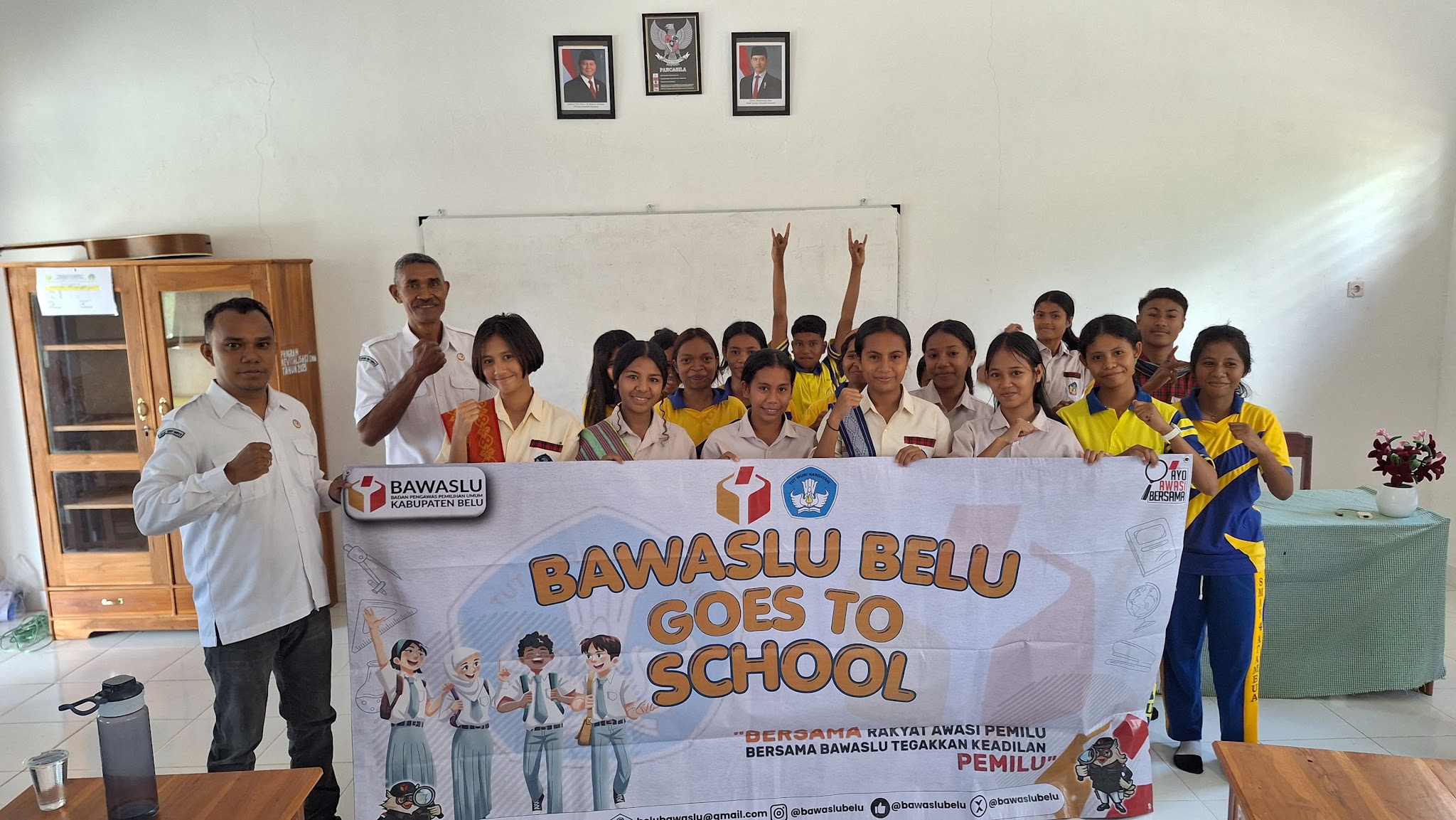 Bawaslu Belu Kembali Goes To School, Bekali Siswa SMAN 4 Atambua Jadi Pemilih Cerdas