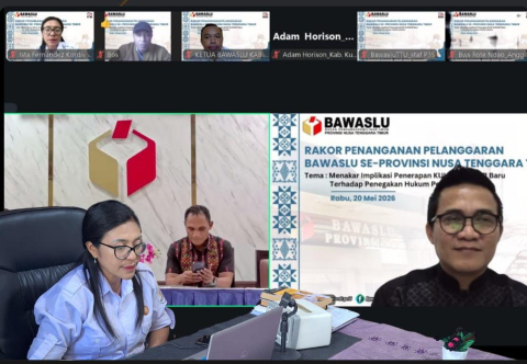 Bawaslu Belu Perkuat Kapasitas Penegakan Hukum Pemilu