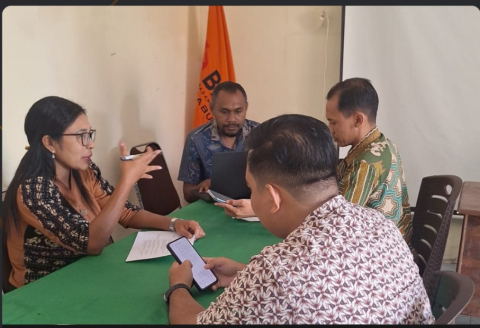 Divisi Hukum Bawaslu Belu Gelar Diskusi Penyusunan DIM Perbawaslu Nomor 2 Tahun 2023