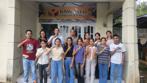 Perkuat Demokrasi, Bawaslu Belu Gandeng GMNI Cabang Belu