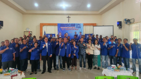 Anggota Bawaslu Belu Hadiri Muscab PAN Kabupaten Belu