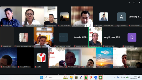 Bawaslu Belu Ikuti Rapat Inventarisasi Produk Hukum