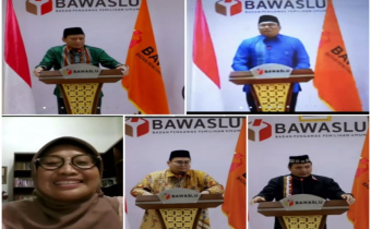 Bawaslu Belu Ikut Halal Bi Halal Bawaslu RI di Jakarta