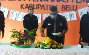 Bawaslu Belu Rayakan  HUT Bawaslu RI Ke-12