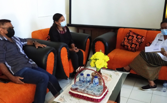 Pastikan Data Pemilih, Bawaslu Belu Koordinasi Dengan Disdukcapil