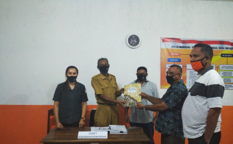 Viva Mateke Serahkan Permohononan Sengketa Ke Bawaslu Belu