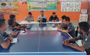Diskusi Mingguan: Bawaslu Belu Bangun Pola â€œCegah Salahâ€ Dalam Penanganan Pelanggaran Pemilu