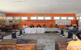 Bawaslu Belu Belajar Legal Opinion Bersama Dr Bachtiar di Batas Negara RI-Timor Leste