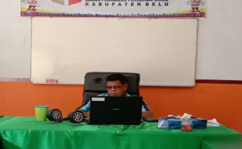 Hadapi Pemilu 2024, Ketua Bawaslu Belu Hadiri Rapat Konsolidasi
