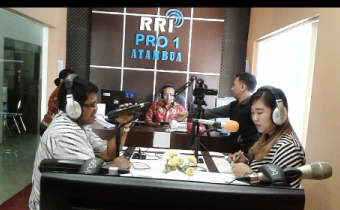 BAWASLU-KPU-RRI ATAMBUA SOSIALISASI TAHAPAN PILKADA 2020