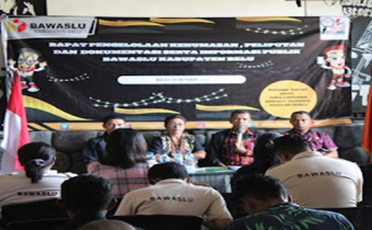 KOMUNITAS DIATONIC FAMILY Â LATIH TEKNIK EDITING FOTO DAN VIDEO KEPADA JAJARAN BAWASLU KABUPATEN BELU