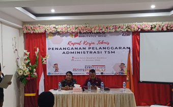 BAWASLU KABUPATEN BELU GELAR RAKERÂ  PENANGANAN PELANGGARAN ADMINISTRASI TSM