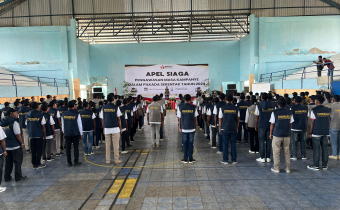 Bawaslu Belu Gelar Apel Siaga Kampanye,Kapolres Belu Apresiasi