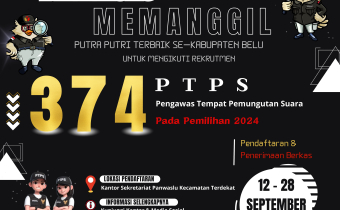 Bawaslu Belu Siap Rekrut 374 Pengawas TPS Pilkada 2024