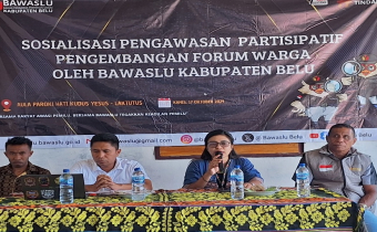 Jelang Pilkada 2024, Bawaslu Belu Gelar Forum Warga di Batas Negara RI – RDTL