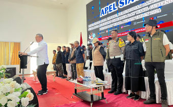 H-2 Jelang Masa Tenang, Bawaslu Belu Gelar Apel Siaga Dipimpin Sekda Kabupaten Belu