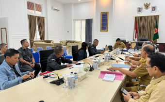 Koordinasi Pemda Belu dan Bawaslu Kabupaten Belu