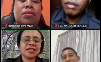 Kordiv P3S Bawaslu Belu Ikuti Zoom Terkait Pemetaan Isu Sengketa Pemilu yang Diselenggarakan Bawaslu NTT