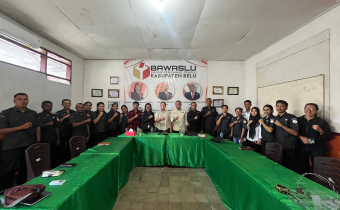 Bawaslu NTT Tinjau Kinerja Bawaslu Belu: Fokus pada Pencegahan, Data Pemilih Akurat, dan Transparansi Humas