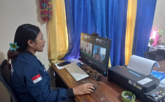 Bawaslu Belu Ikuti Rapat Daring Penanganan Pelanggaran Pemilu dari Bawaslu NTT
