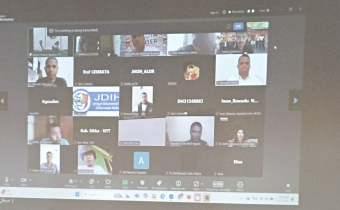 Bawaslu Kabupaten Belu mengikuti Rapat Daring JDIH se-NTT