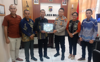 Bawaslu Belu Beri Penghargaan Untuk Polres Belu