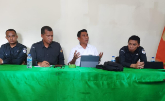 Jelang Natal dan Tahun Baru Ketua Bawaslu Provinsi NTT Kunjungi Bawaslu Kabupaten Belu